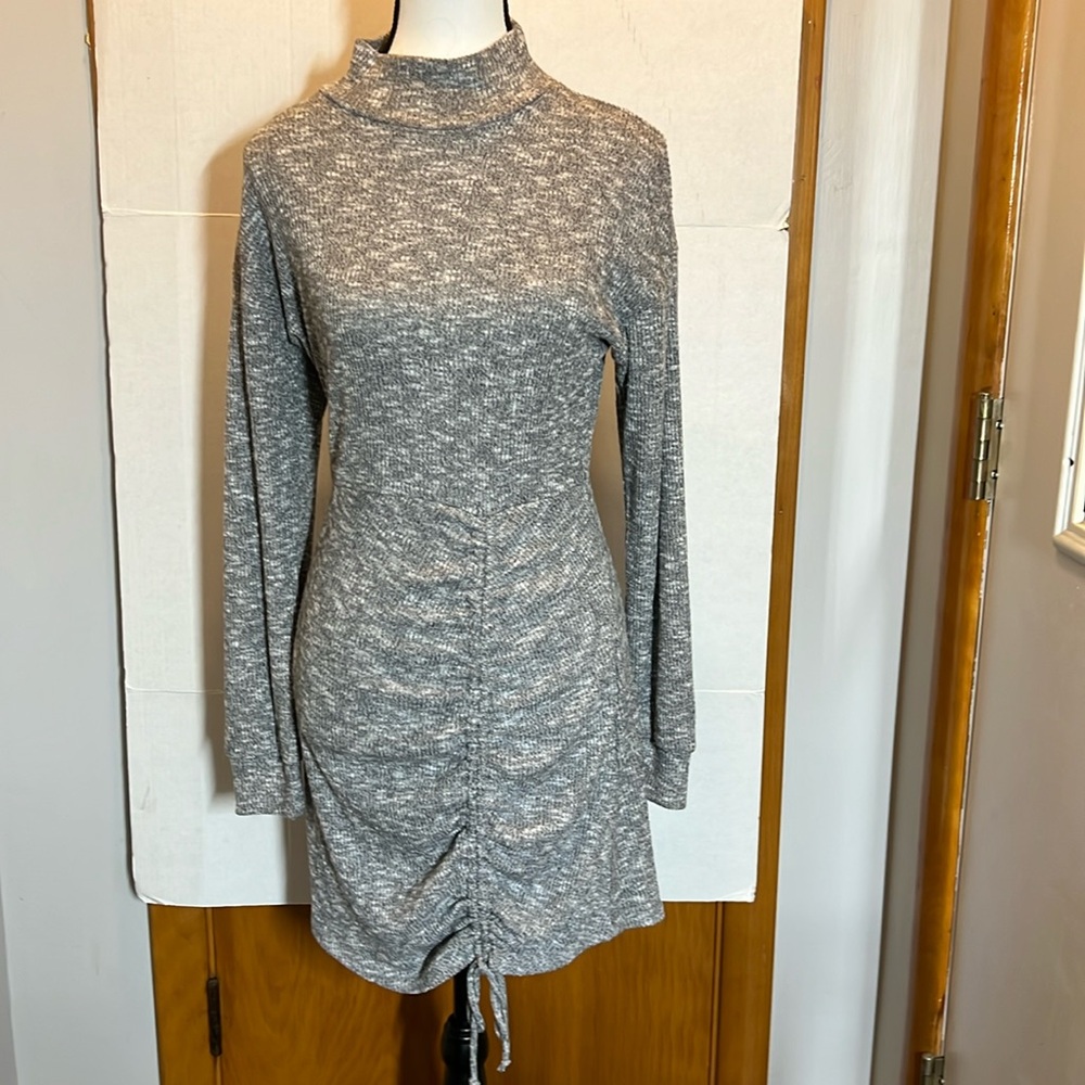 Xhilaration Ruched Sweater Dress